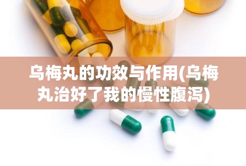 乌梅丸的功效与作用(乌梅丸治好了我的慢性腹泻)