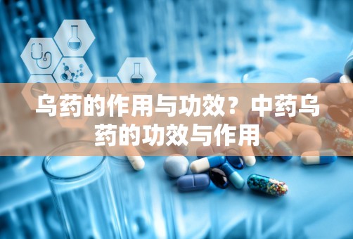 乌药的作用与功效？中药乌药的功效与作用