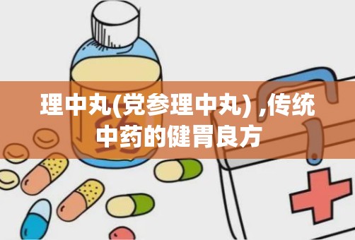 理中丸(党参理中丸) ,传统中药的健胃良方